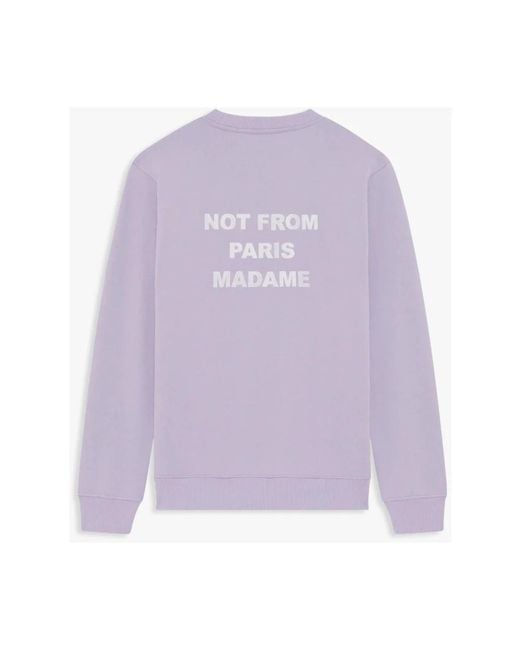Drole de Monsieur Purple Sweatshirts for men