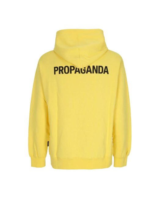 Propaganda Yellow Hoodies for men