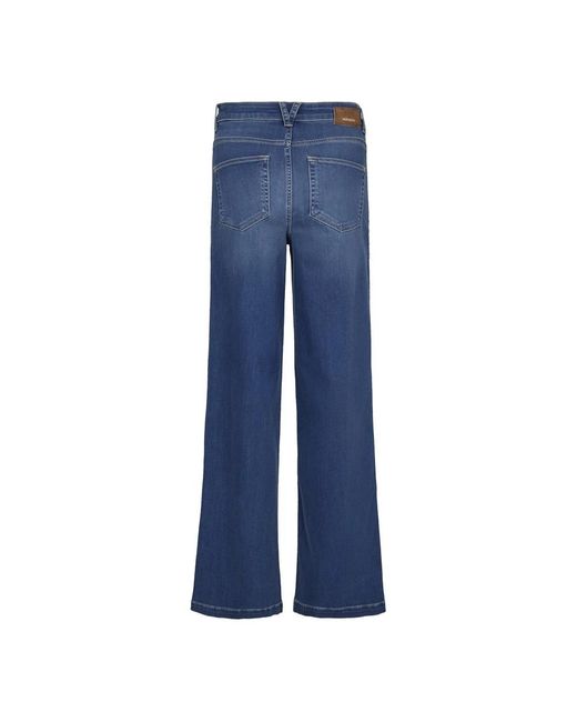Mos Mosh Blue Wide Jeans