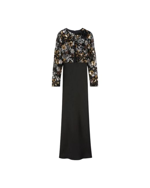 Max Mara Kleedjes ,Zwart ,Midi Jurken in het Black