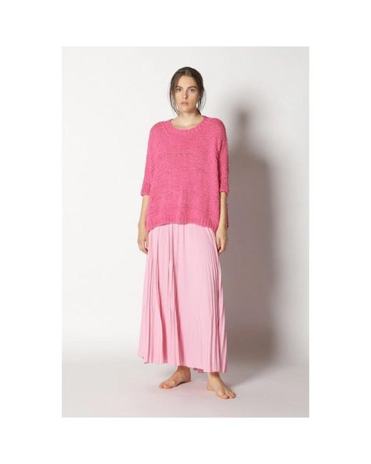 Jupes SMINFINITY en coloris Pink
