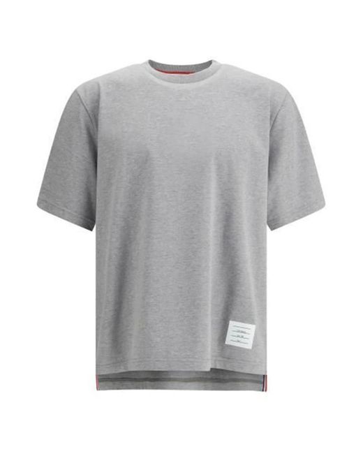 T-Shirts di Thom Browne in Gray da Uomo