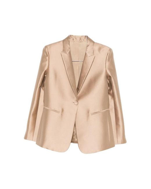 Alberta Ferretti Blazers in het Natural