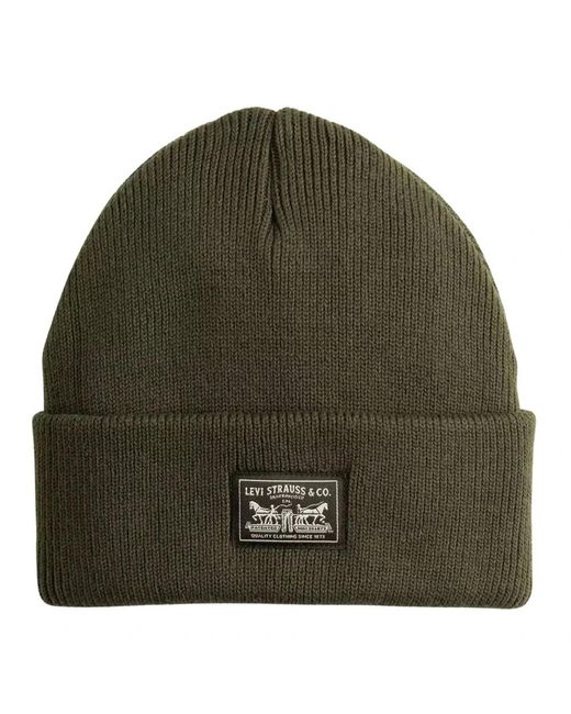 Levi's Backpatch Beanie in Green für Herren