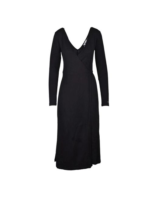 Tommy Hilfiger Black Midi Dresses