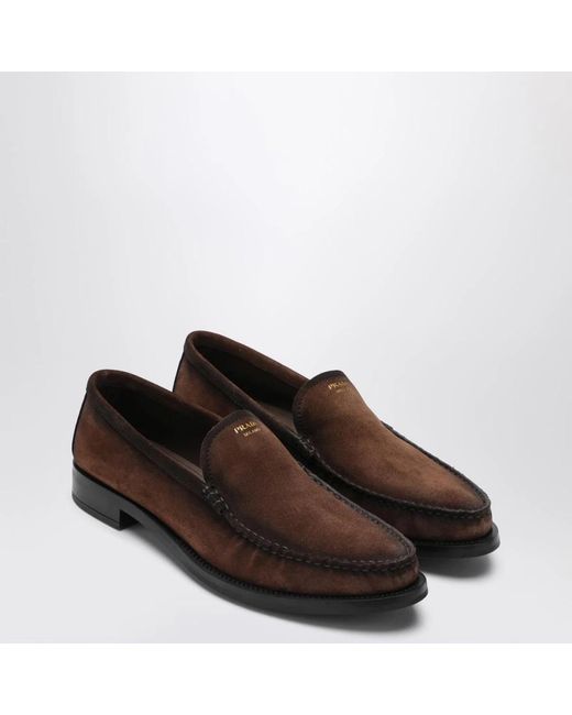 Prada Brown Loafers
