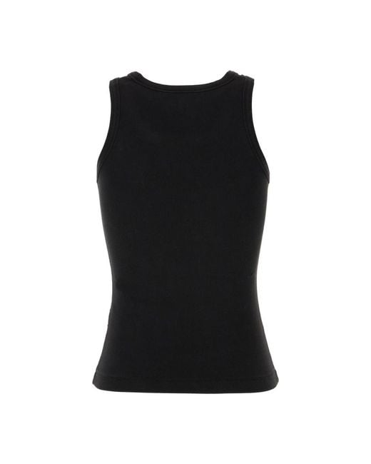 DIESEL Black Sleeveless Tops