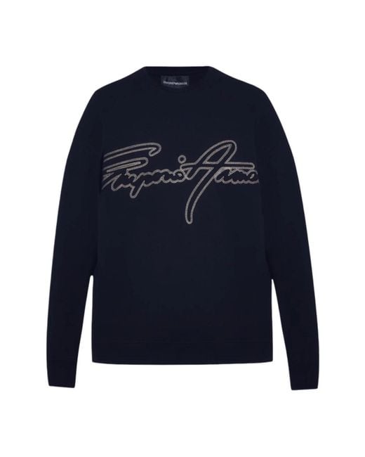 Emporio Armani Blue Sweatshirts for men