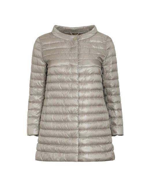 Down Coats di Herno in Gray