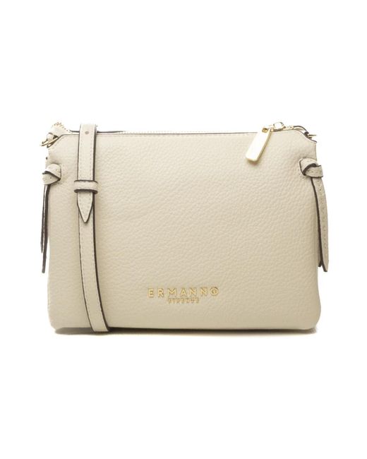Ermanno Scervino Natural Cross Body Bags