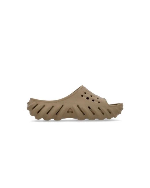 CROCSTM Brown Sliders for men
