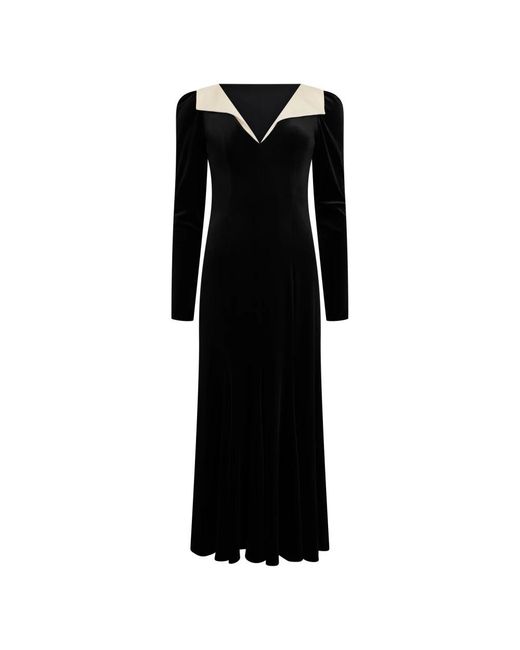 Philosophy Di Lorenzo Serafini Black Maxi Dresses