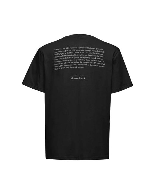 Throwback. T-Shirt in het Black voor heren