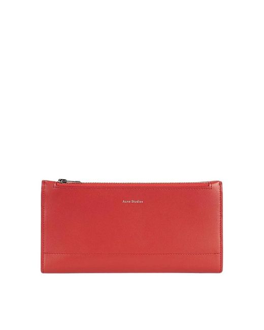 Acne Red Clutches