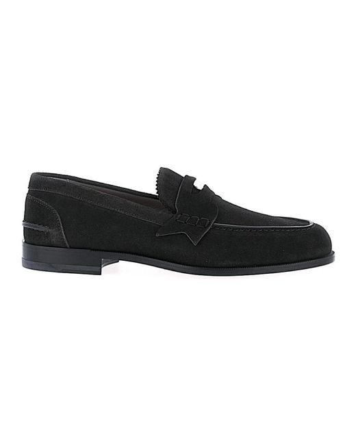 Christian Louboutin Black Loafers for men