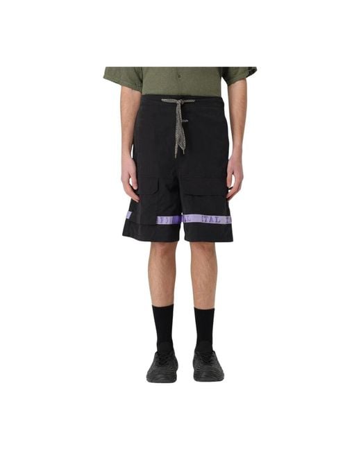 Kapital Black Casual Shorts for men