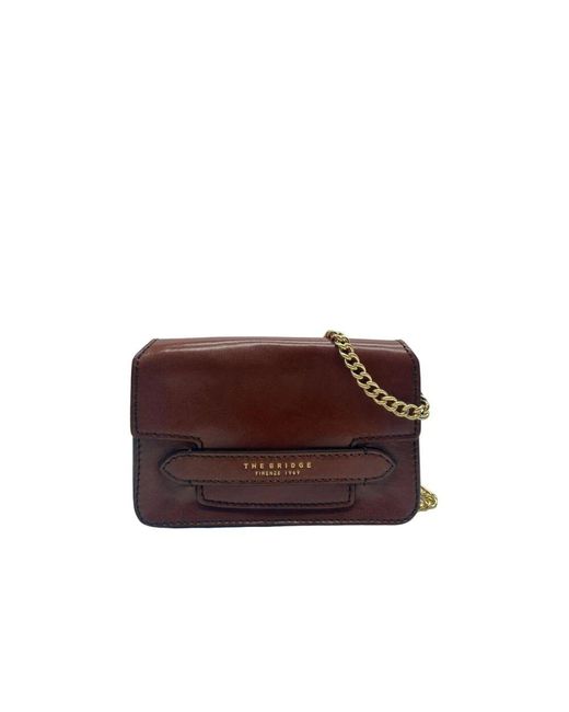 The Bridge Brown Lucrezia leder tasche