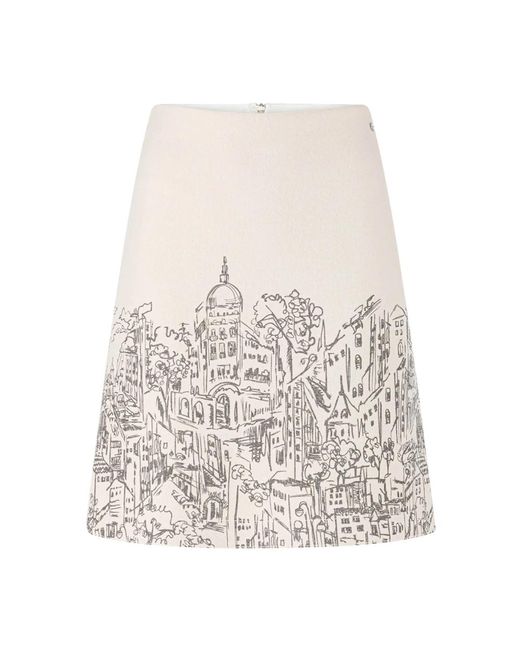 Short Skirts Marc Cain en coloris White