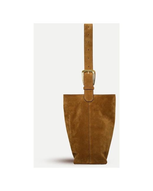 Margaux Lonnberg Brown Shoulder Bags