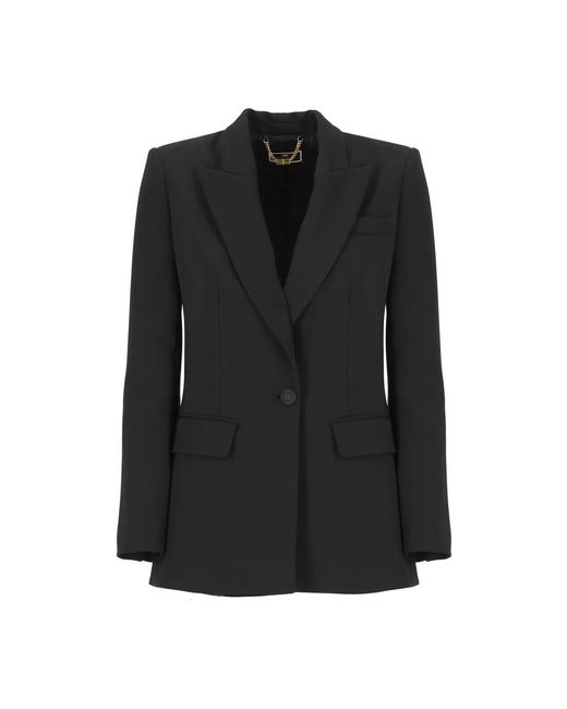 Abbigliamento esterno nero per donne di Elisabetta Franchi in Black