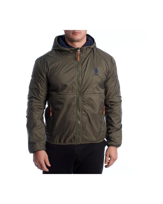 U.S. POLO ASSN. Brown Light Jackets for men