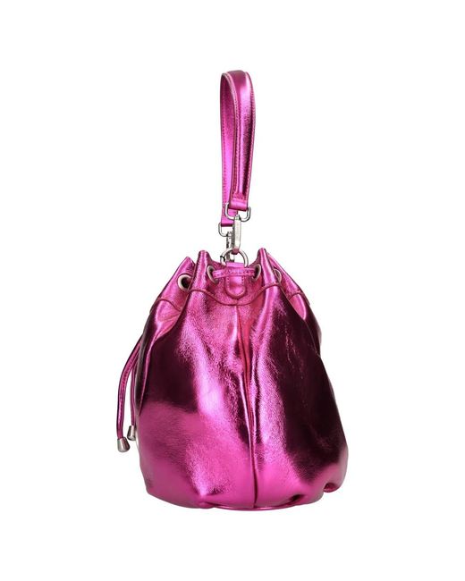 La Carrie Pink Bucket Bags