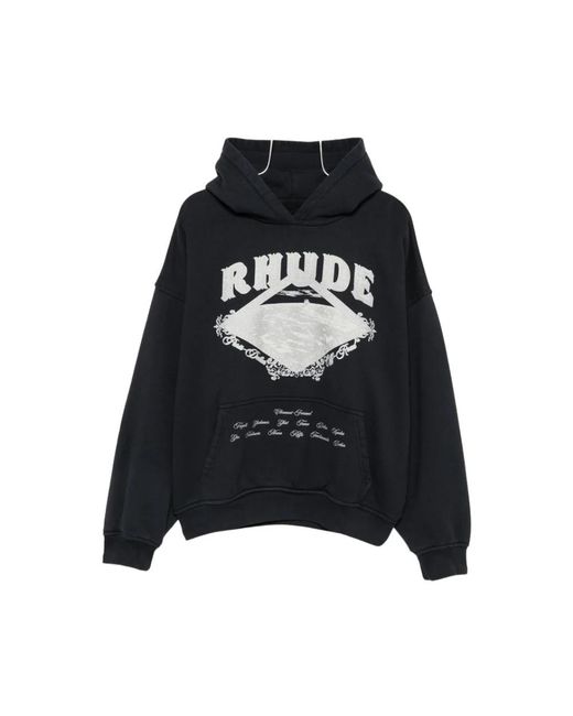 Rhude Dakar Convoy Hoodie in het Black voor heren