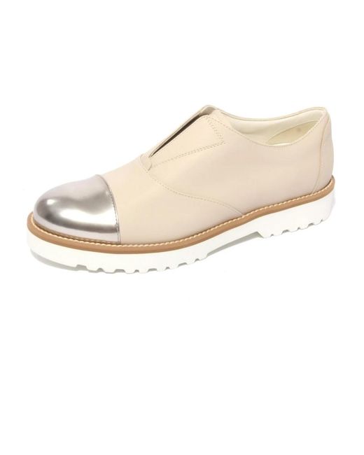 Hogan Natural Flat Shoes