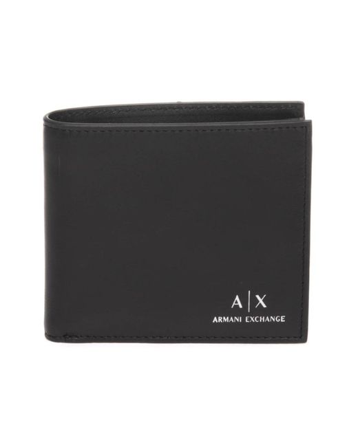 Wallets & Cardholders di ARMANI EXCHANGE in Black da Uomo