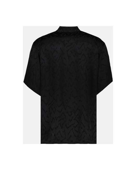 Saint Laurent Black Short Sleeve Shirts for men