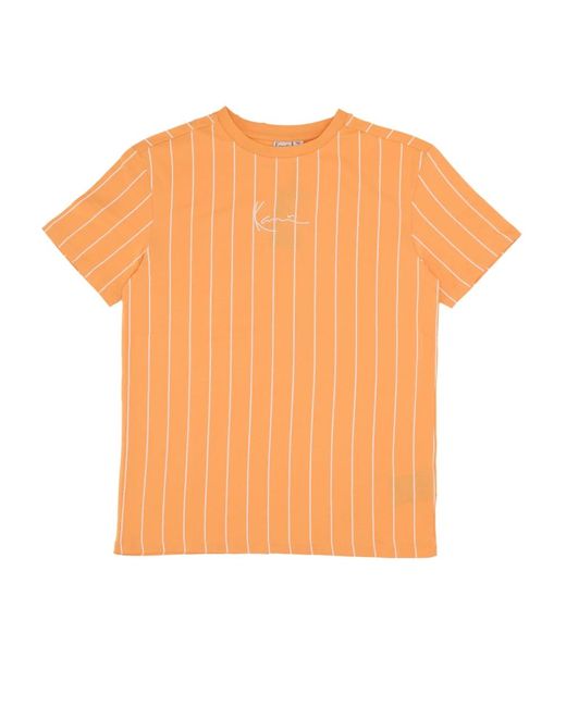 T-Shirts Karlkani de color Orange