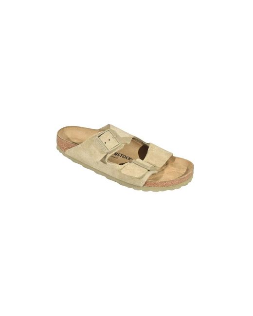 Birkenstock Natural Sliders for men