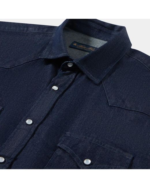 Brooks Brothers Blue Denim Shirts for men