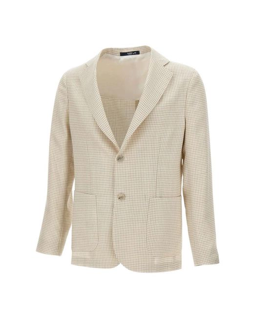 Barba Napoli Natural Blazers for men