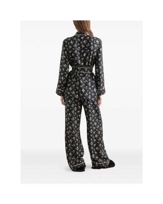 Dolce & Gabbana Black Pyjamas
