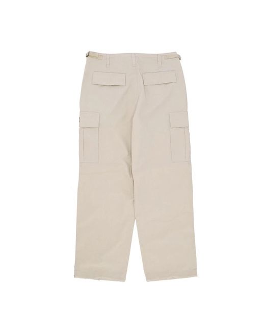 Obey Natural Straight Trousers for men