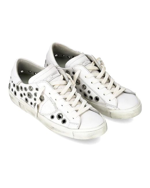 Philippe Model White Sneakers