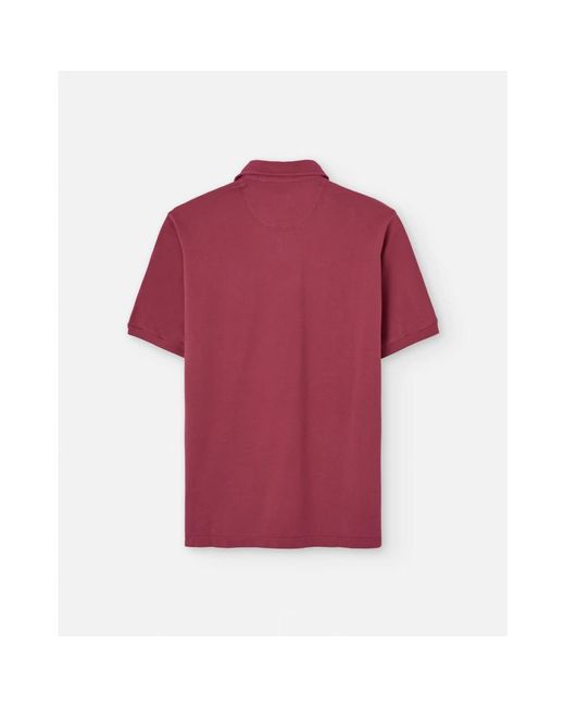 Polo Shirts Fedeli de hombre de color Red
