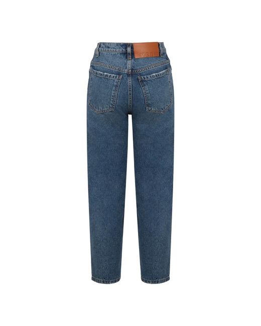 Straight Jeans MSGM de color Blue