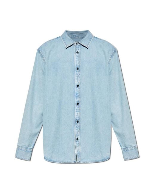 Rag & Bone Denim Shirts in het Blue voor heren