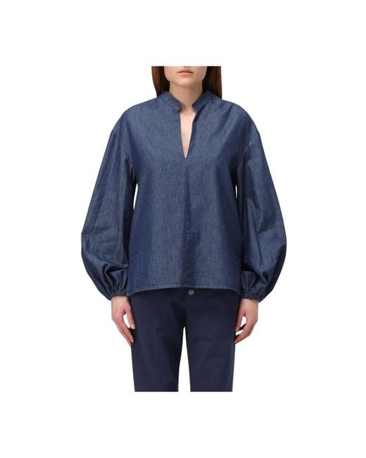 Blouses Dondup de color Blue