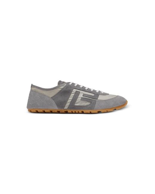 Balmain Gray Sneakers for men