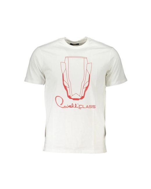 Roberto Cavalli White T-Shirts for men