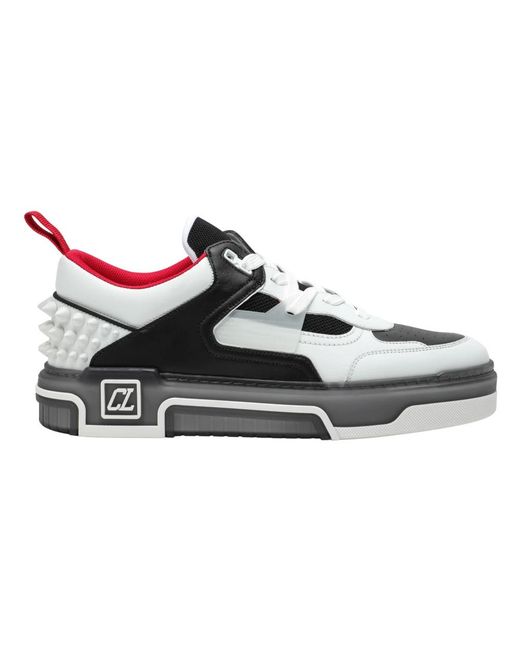 Christian Louboutin Lage Sneaker in het Black voor heren