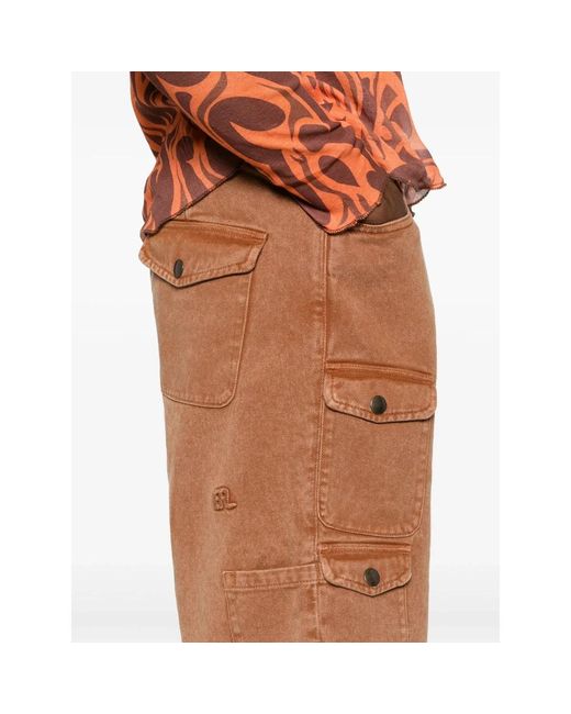 ERL Cargo taschen shorts braun in Brown für Herren