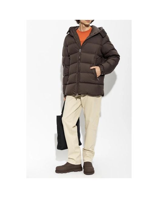 Down Jackets Moncler de hombre de color Brown
