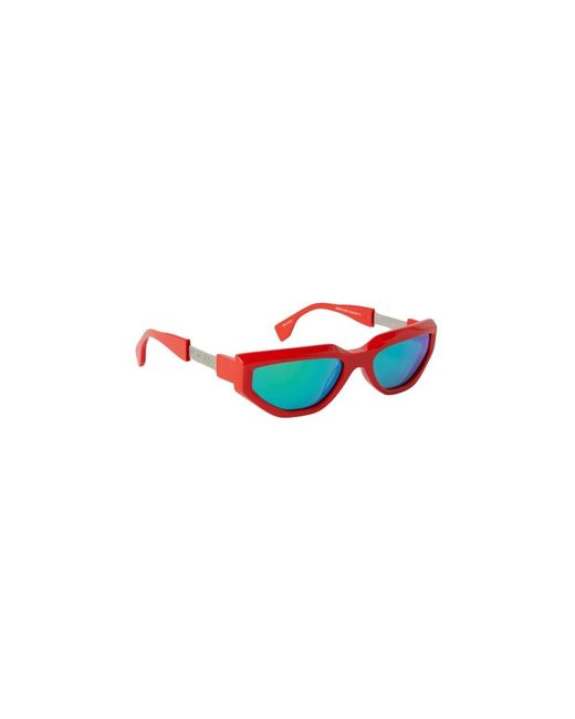 Marcelo Burlon Red Sunglasses