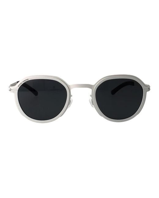 Mykita Stijlvolle Zonnebril Mr001 Voor De Zomer in het Black