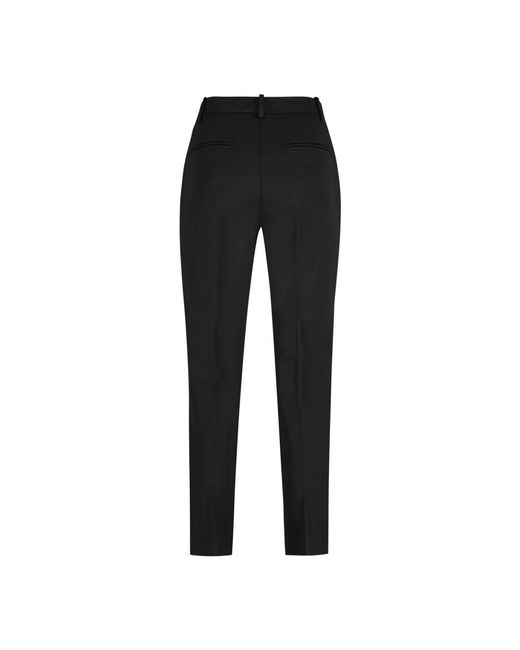 Pinko Black Slim-Fit Trousers