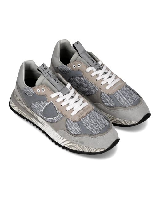 Philippe Model Gray Sneakers for men